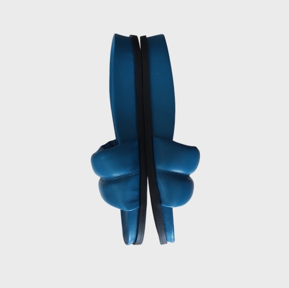 BNWT Calvin Klein Inira leather slip on footbed sandals - Picture 8 of 8